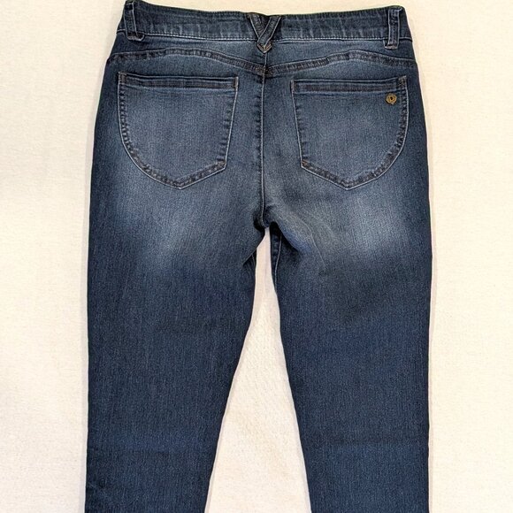 NWT Democracy Women's “Ab Technology” Freedom Ankle Jeans. Size 8 - Picture 5 of 5